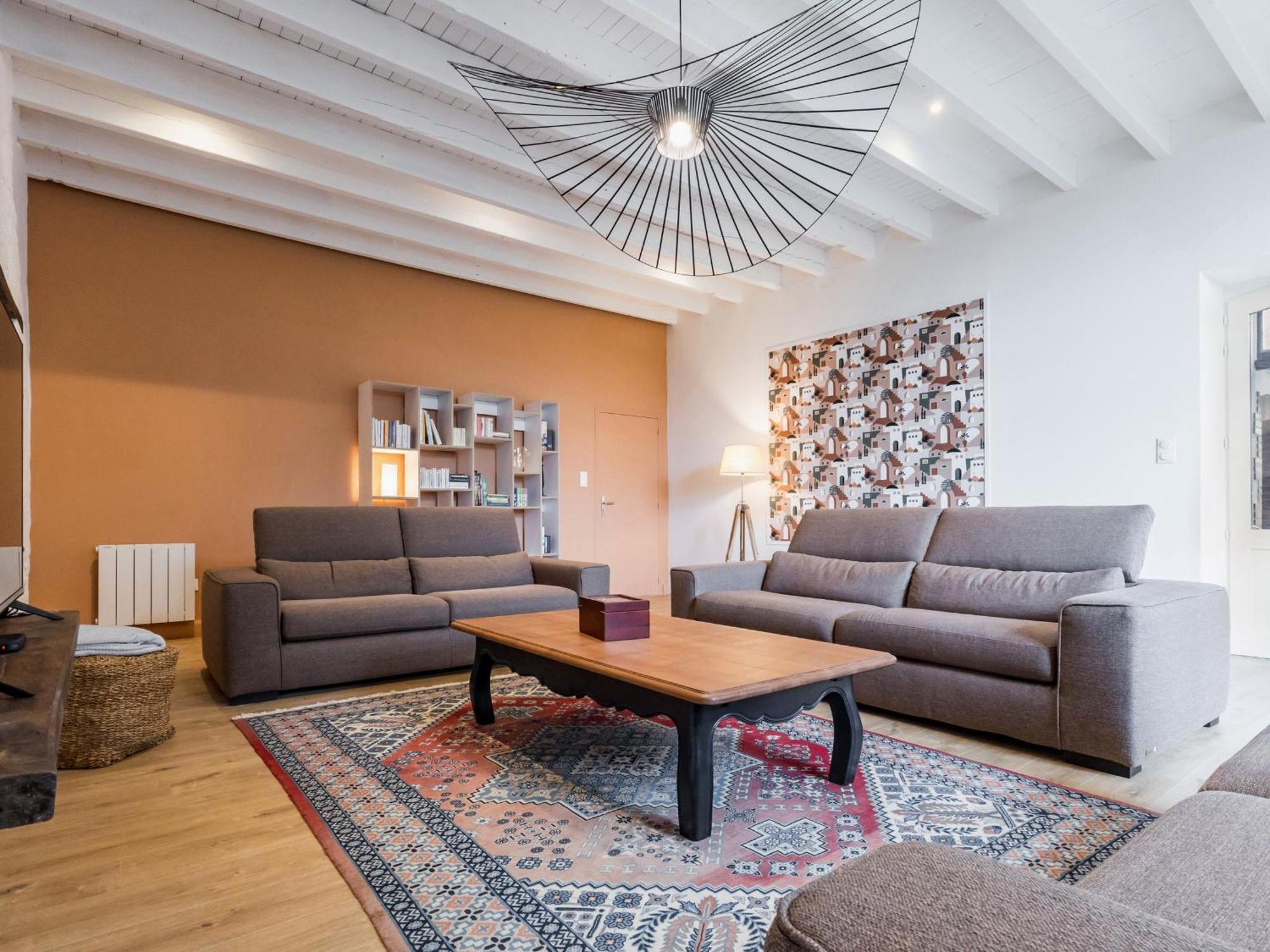 Gite Familial Avec Piscine Chauffee A Lege - Fr-1-306-1296 外观 照片